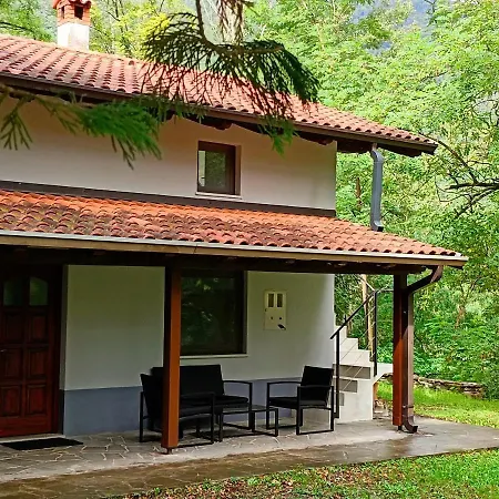 Villa Britof Forest House In Chestnut Valley Kanal