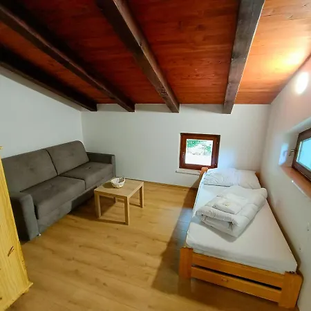 Villa Britof Forest House In Chestnut Valley Kanal