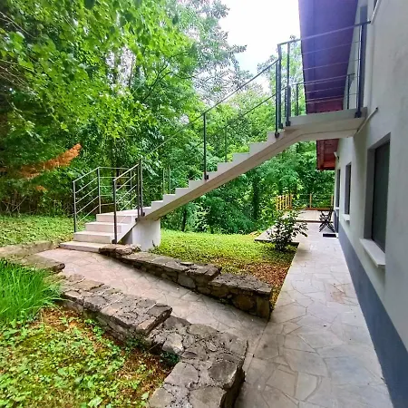 Villa Britof Forest House In Chestnut Valley